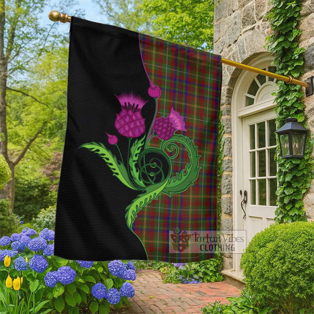 MacMaster (McMaster) Tartan Garden Flag Traditional Scottish Thistle - Tartan Vibes Clothing
