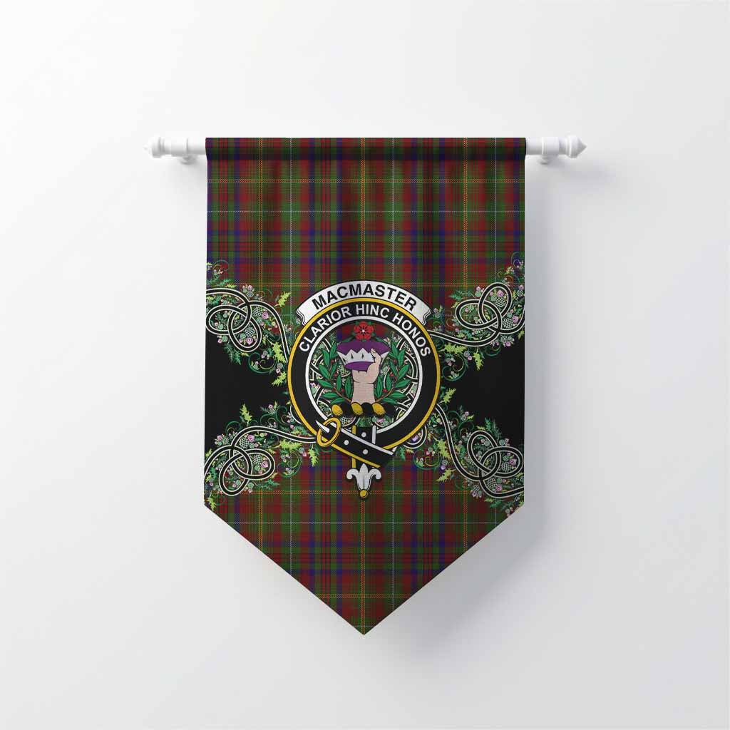MacMaster (McMaster) Tartan Gonfalon Thistle Scottish Spirit Chevron - Tartan Vibes Clothing