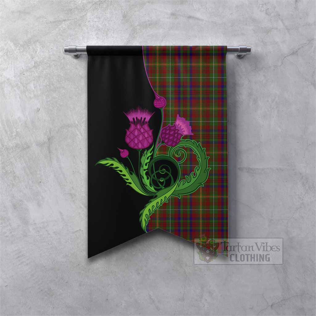 MacMaster (McMaster) Tartan Gonfalon Traditional Scottish Thistle Fishtail - Tartan Vibes Clothing