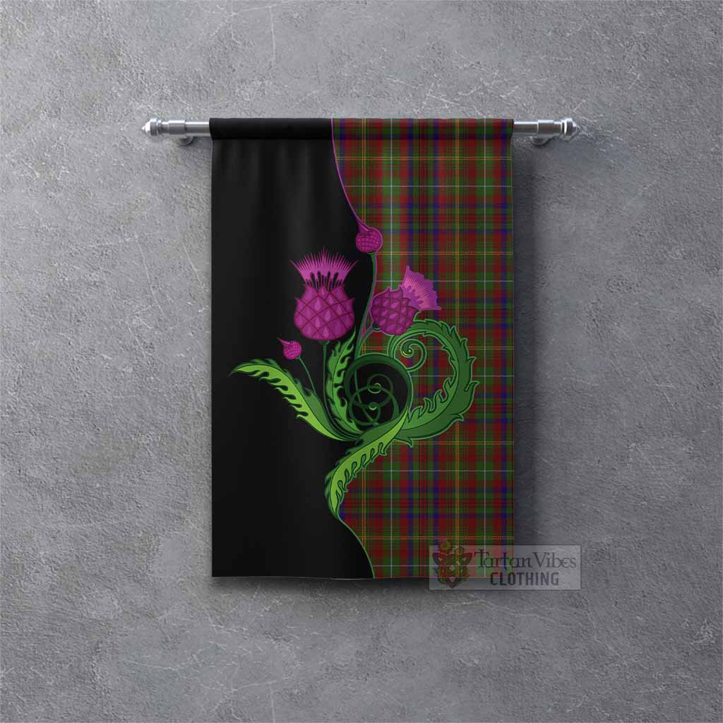 MacMaster (McMaster) Tartan Gonfalon Traditional Scottish Thistle Rectangle - Tartan Vibes Clothing