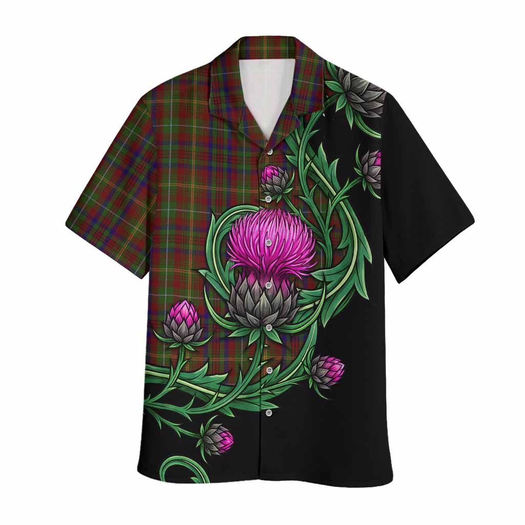 MacMaster (McMaster) Tartan Hawaiian Shirt Resilient Scottish Thistle Kid - Tartan Vibes Clothing