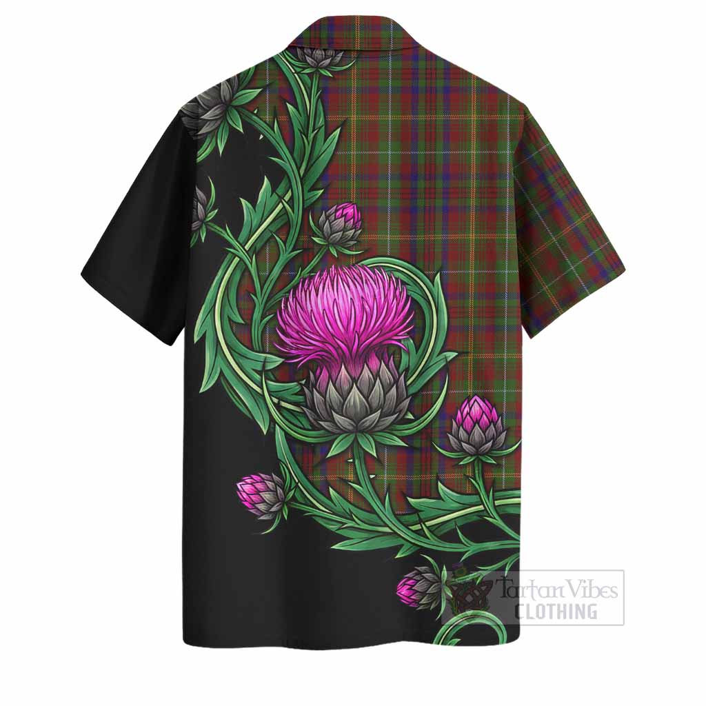 MacMaster (McMaster) Tartan Hawaiian Shirt Resilient Scottish Thistle - Tartan Vibes Clothing