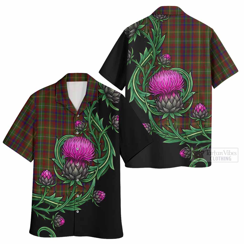 MacMaster (McMaster) Tartan Hawaiian Shirt Resilient Scottish Thistle - Tartan Vibes Clothing