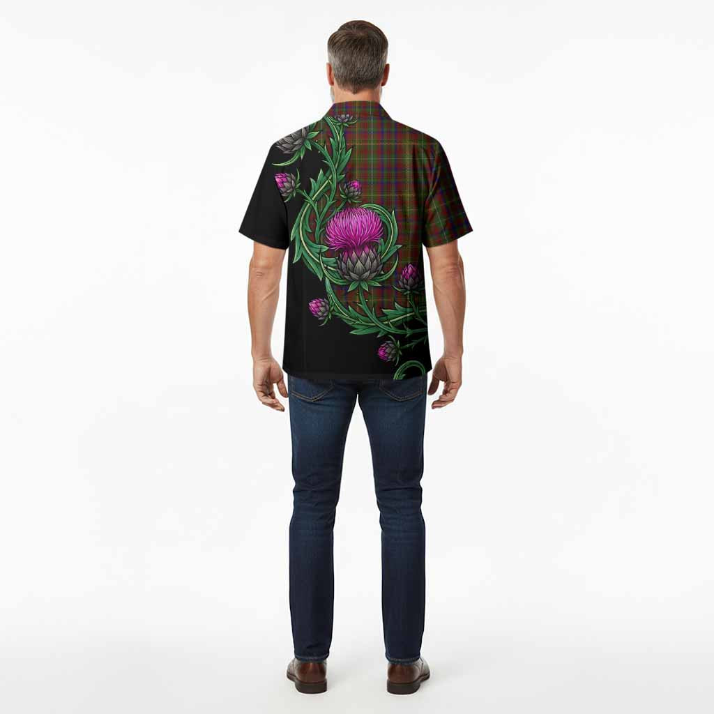 MacMaster (McMaster) Tartan Hawaiian Shirt Resilient Scottish Thistle - Tartan Vibes Clothing