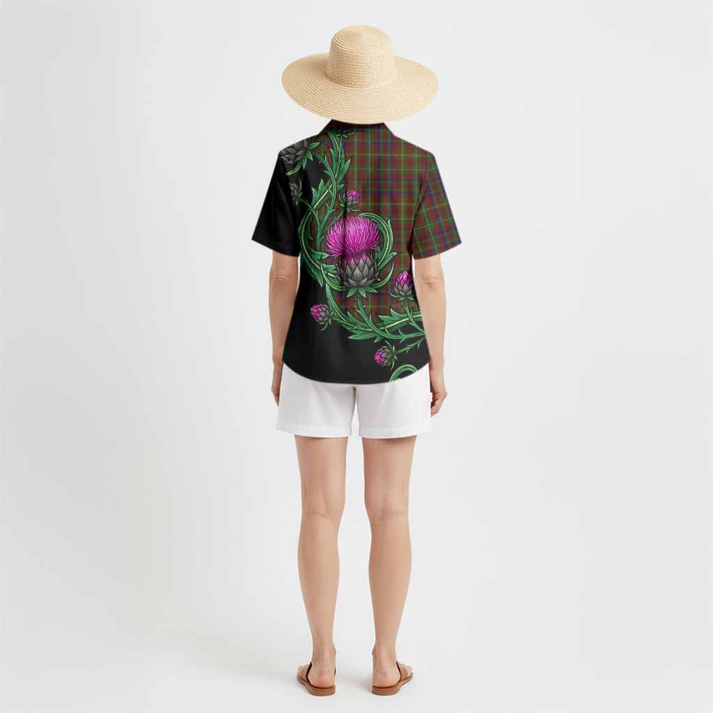 MacMaster (McMaster) Tartan Hawaiian Shirt Resilient Scottish Thistle - Tartan Vibes Clothing
