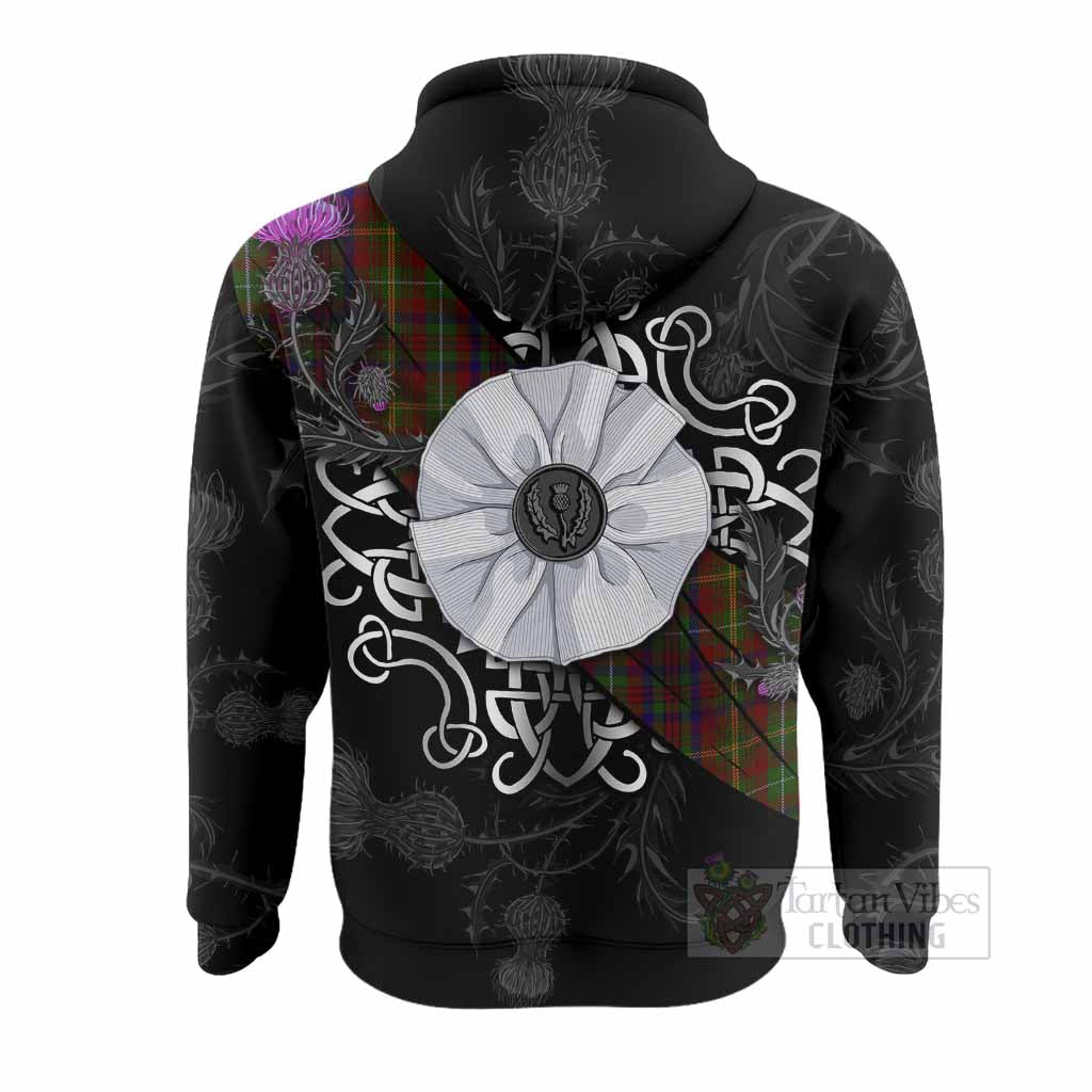 MacMaster (McMaster) Tartan Hoodie Jacobite White Rose - Tartan Vibes Clothing