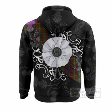 MacMaster (McMaster) Tartan Hoodie Jacobite White Rose - Tartan Vibes Clothing