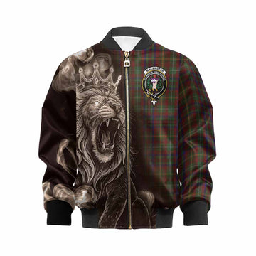 MacMaster (McMaster) Tartan Kid Bomber Jacket Roaring Lion Heritage