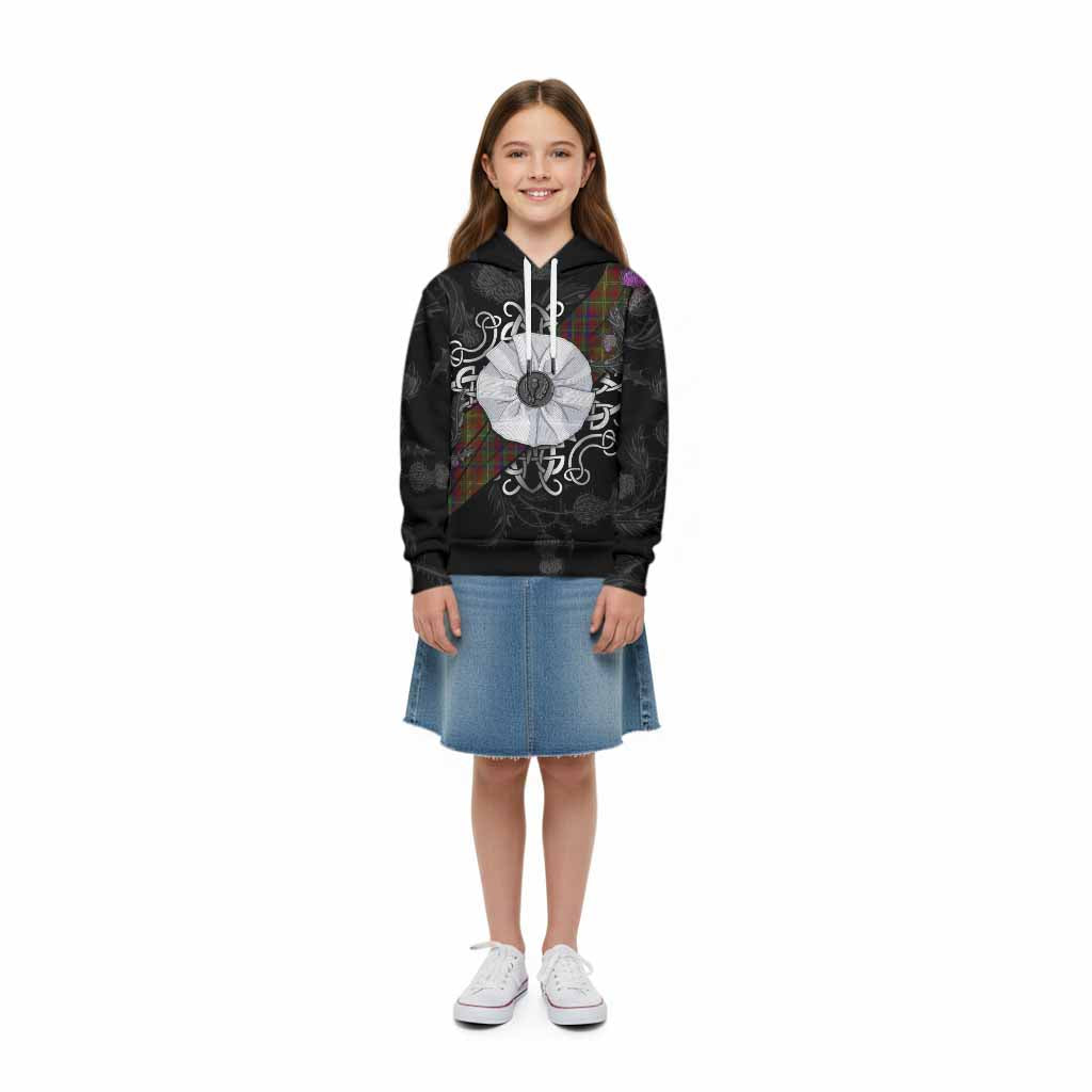 MacMaster (McMaster) Tartan Kid Hoodie Jacobite White Rose - Tartan Vibes Clothing