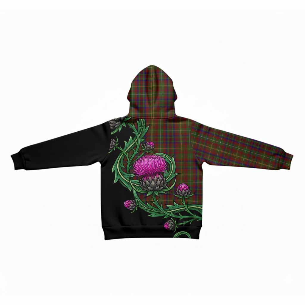 MacMaster (McMaster) Tartan Kid Hoodie Resilient Scottish Thistle - Tartan Vibes Clothing