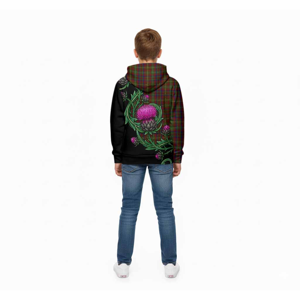 MacMaster (McMaster) Tartan Kid Hoodie Resilient Scottish Thistle - Tartan Vibes Clothing