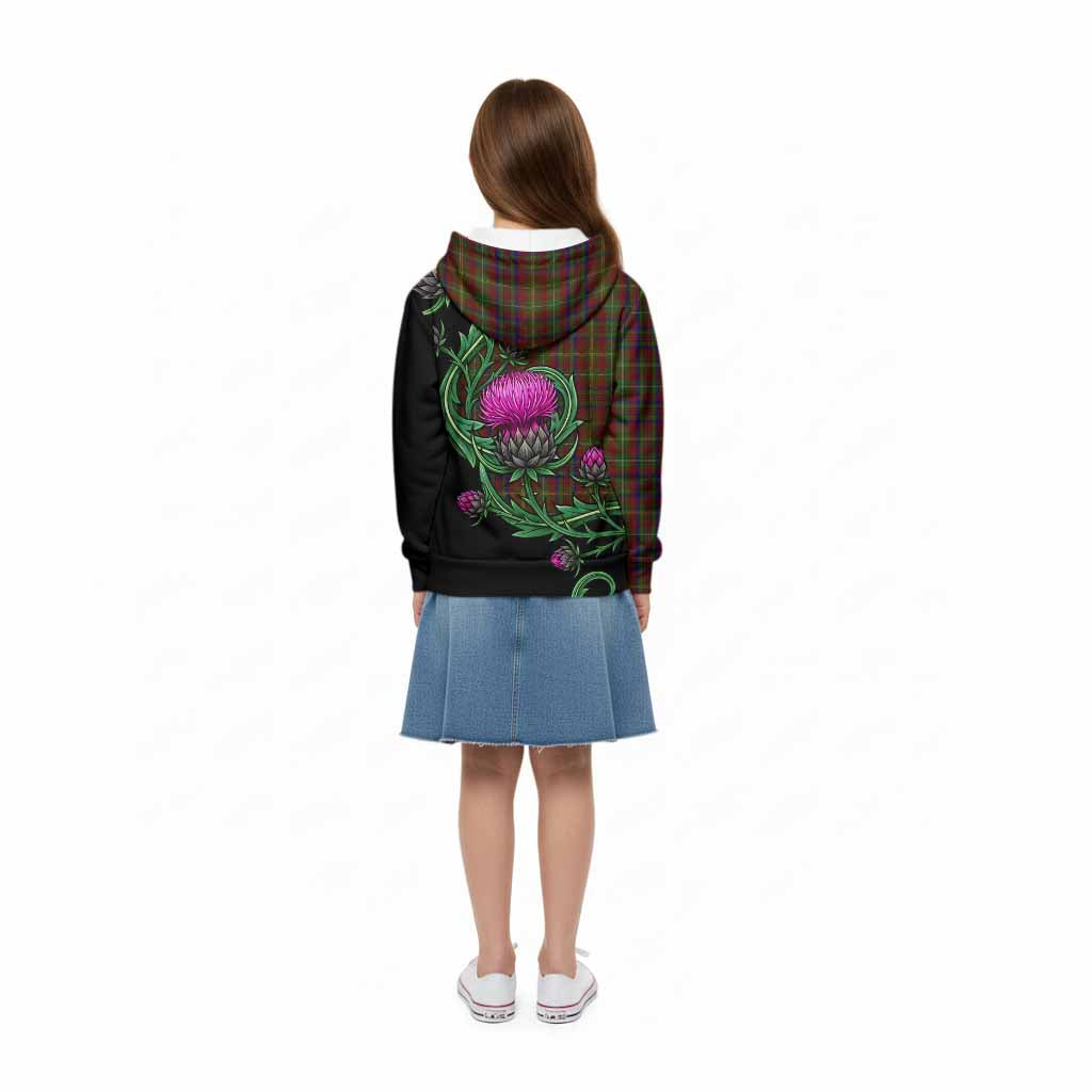 MacMaster (McMaster) Tartan Kid Hoodie Resilient Scottish Thistle - Tartan Vibes Clothing