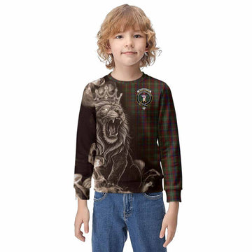 MacMaster (McMaster) Tartan Kid Knitted Sweatshirt Roaring Lion Heritage