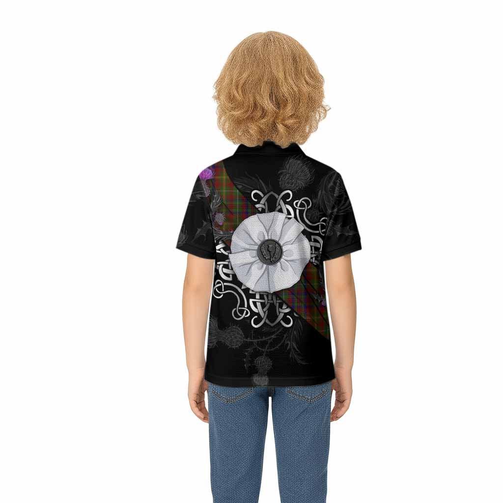 MacMaster (McMaster) Tartan Kid Polo Shirt Jacobite White Rose - Tartan Vibes Clothing