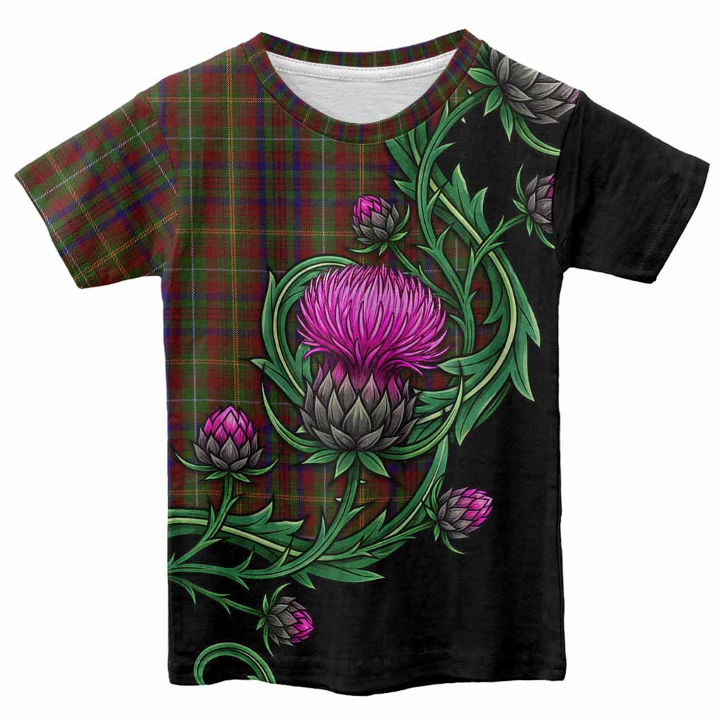 MacMaster (McMaster) Tartan Kid T-shirt Resilient Scottish Thistle Youth XL Size14 - Tartan Vibes Clothing
