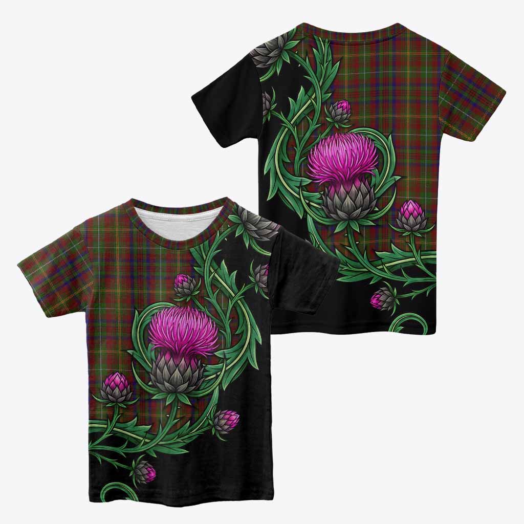 MacMaster (McMaster) Tartan Kid T-shirt Resilient Scottish Thistle - Tartan Vibes Clothing
