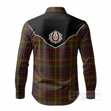 MacMaster (McMaster) Tartan Long Sleeve Button Shirts Horseshoe Ornament - Tartan Vibes Clothing