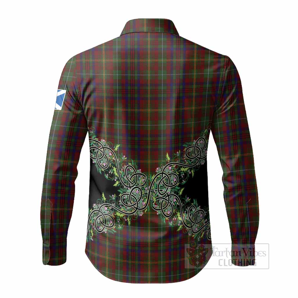 MacMaster (McMaster) Tartan Long Sleeve Button Shirts Thistle Scottish Spirit