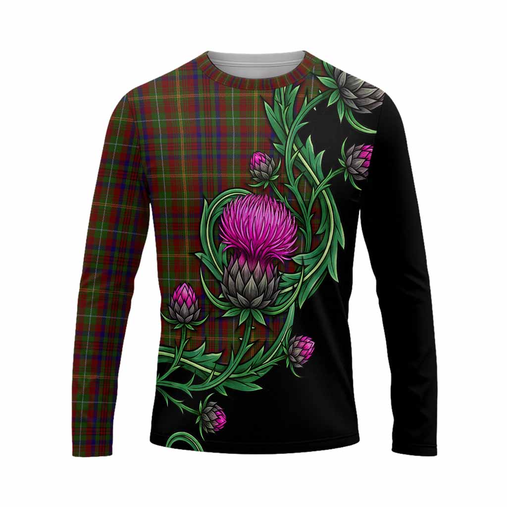MacMaster (McMaster) Tartan Long Sleeve T-Shirt Resilient Scottish Thistle Unisex - Tartan Vibes Clothing