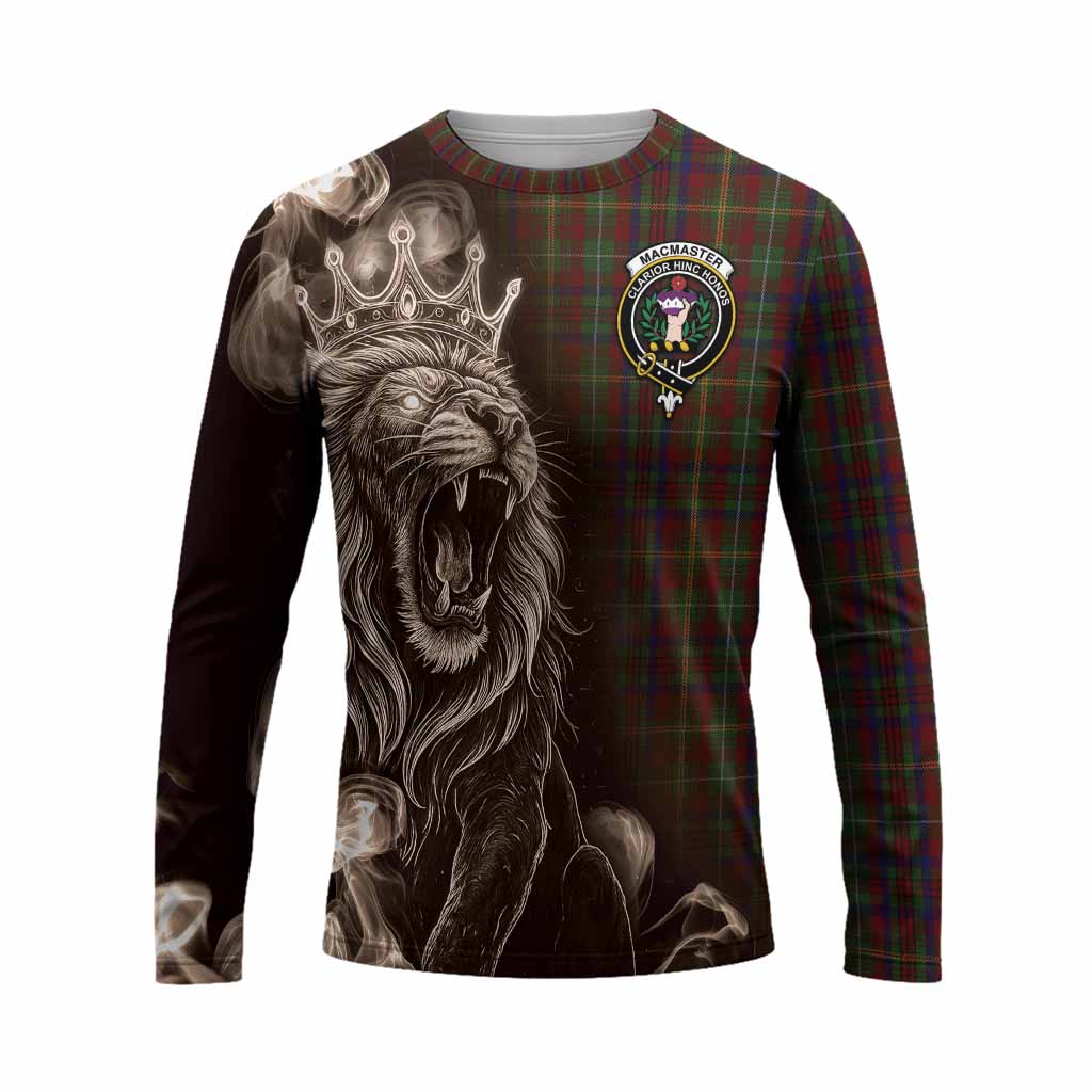 MacMaster (McMaster) Tartan Long Sleeve T-Shirt Roaring Lion Heritage