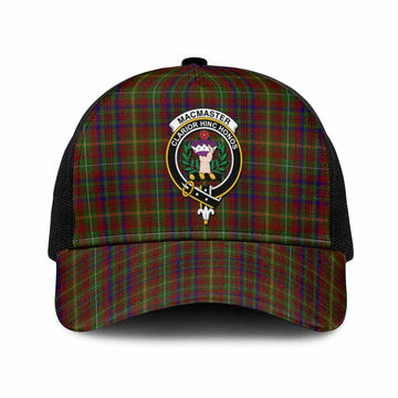 MacMaster (McMaster) Tartan Mesh Trucker Cap with Family Crest