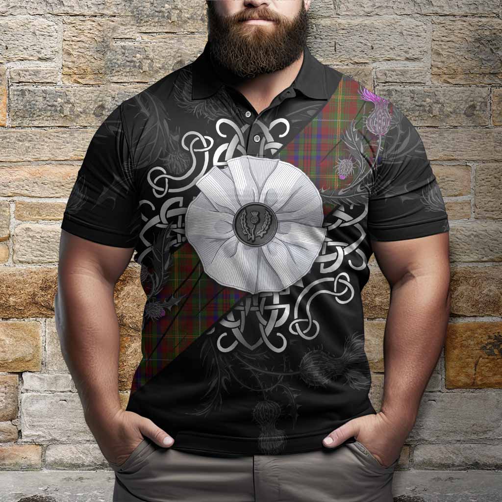 MacMaster (McMaster) Tartan Polo Shirt Jacobite White Rose - Tartan Vibes Clothing