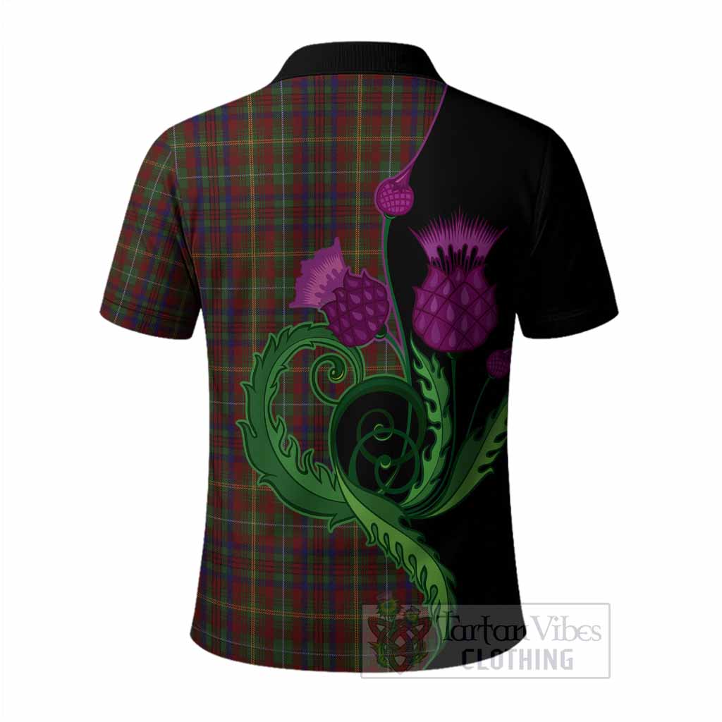 MacMaster (McMaster) Tartan Polo Shirt Traditional Scottish Thistle - Tartan Vibes Clothing