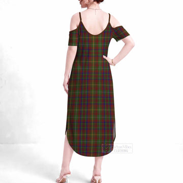 MacMaster (McMaster) Tartan Summer Maxi Dress - Tartan Vibes Clothing