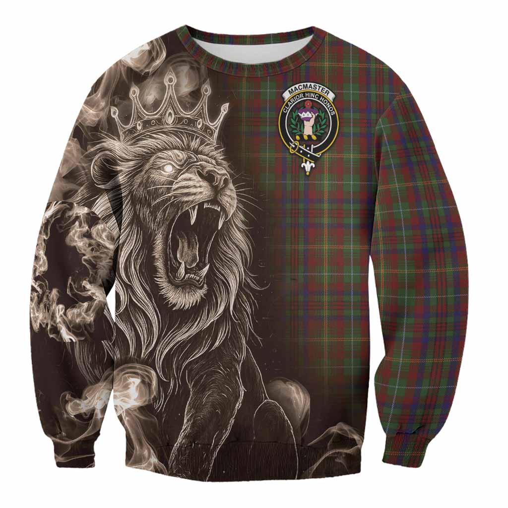 MacMaster (McMaster) Tartan Sweatshirt Roaring Lion Heritage