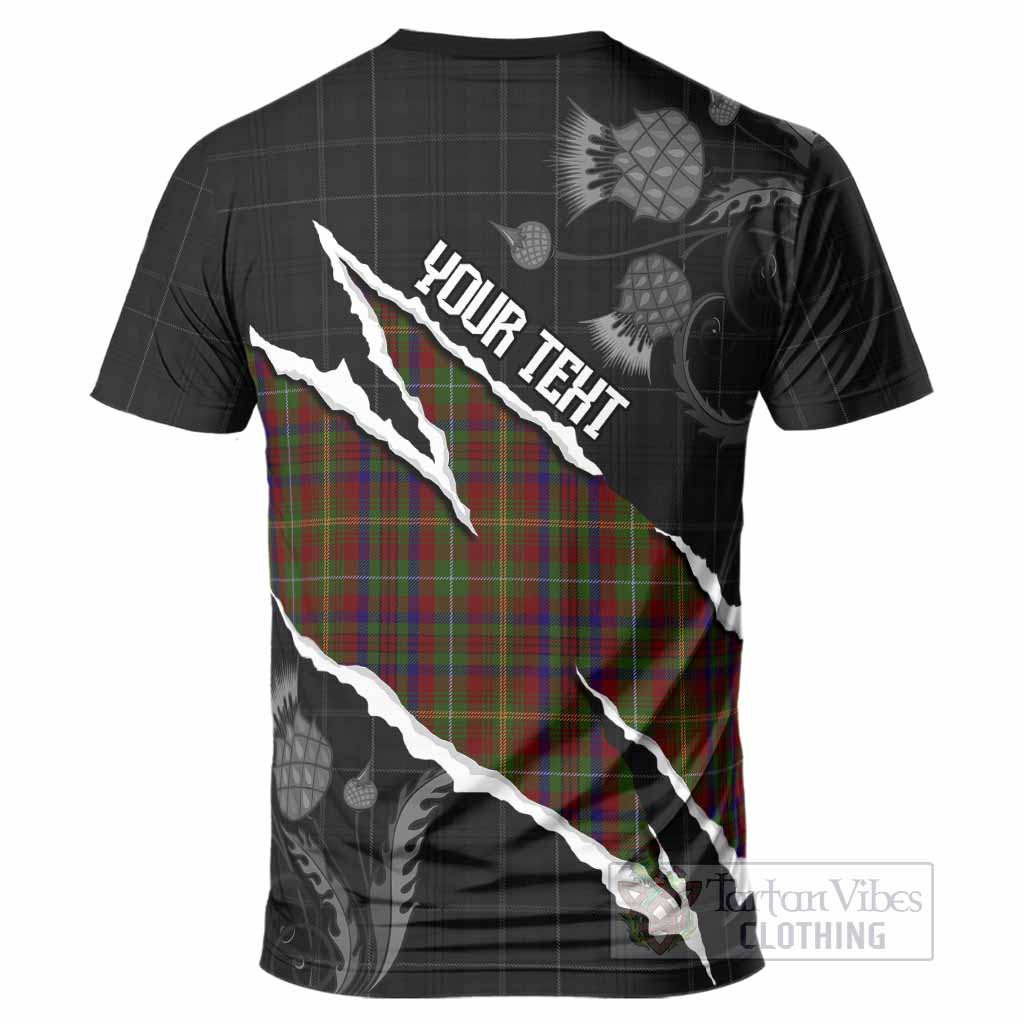 MacMaster (McMaster) Tartan T-Shirt Hands with Scotland National Flags