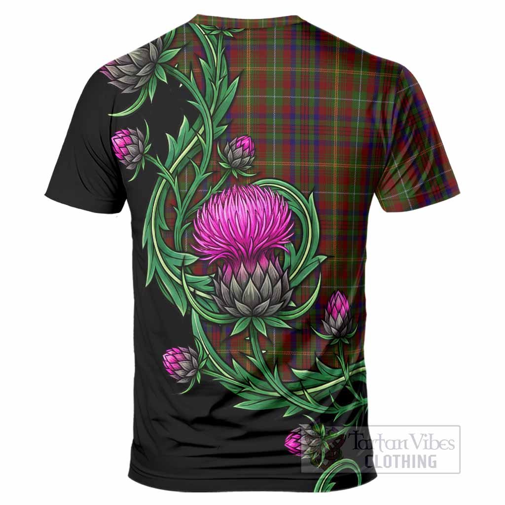 MacMaster (McMaster) Tartan T-Shirt Resilient Scottish Thistle - Tartan Vibes Clothing