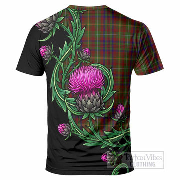 MacMaster (McMaster) Tartan T-Shirt Resilient Scottish Thistle - Tartan Vibes Clothing