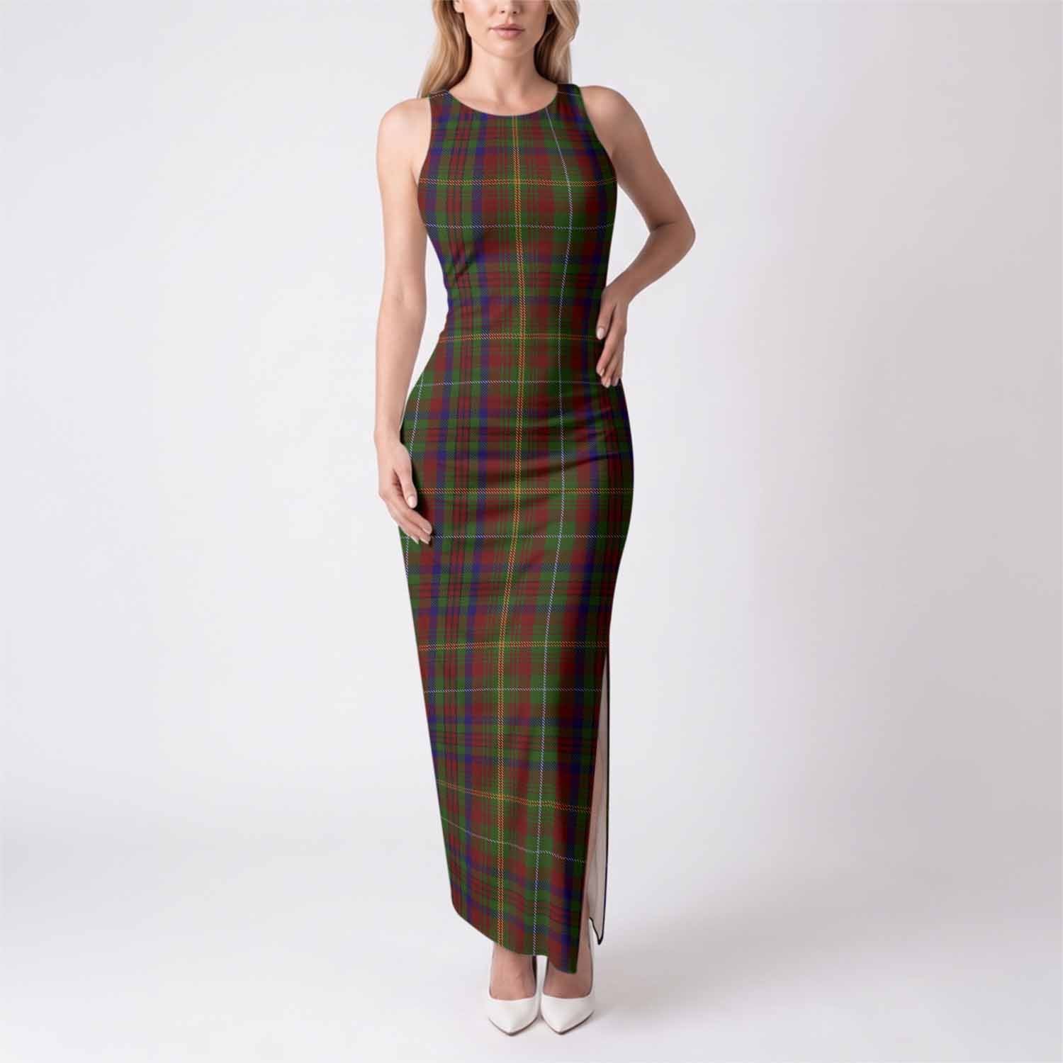 MacMaster (McMaster) Tartan Tank Maxi Dress 4XL - Tartan Vibes Clothing