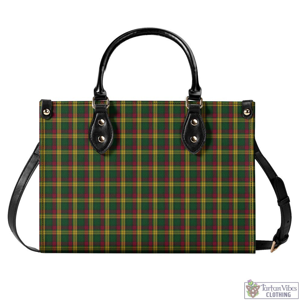 Tartan Vibes Clothing MacMillan Ancient Tartan Luxury Leather Handbags