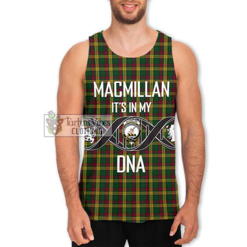 MacMillan (McMillan) Tartan Men's Tank Top with Family Crest DNA In Me Style