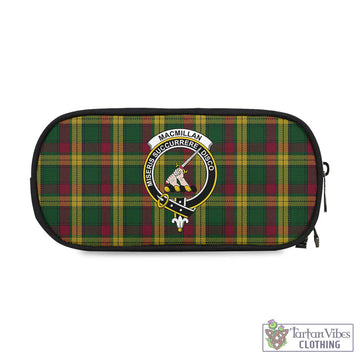 Tartan Vibes Clothing MacMillan Ancient Tartan Pen and Pencil Case with Family Crest