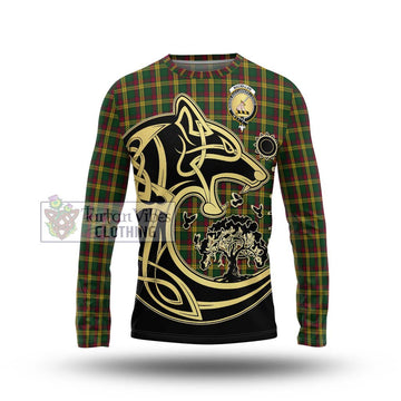 MacMillan (McMillan) Tartan Long Sleeve T-Shirt with Family Crest Celtic Wolf Style Unisex - Tartan Vibes Clothing