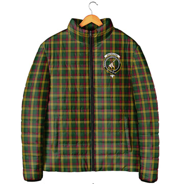 MacMillan (McMillan) Tartan Padded Jacket with Family Crest