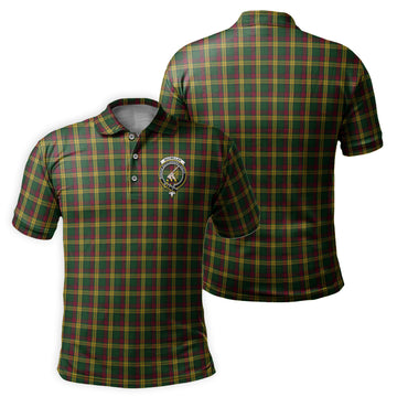 MacMillan Ancient Tartan Men's Polo Shirt with Family Crest