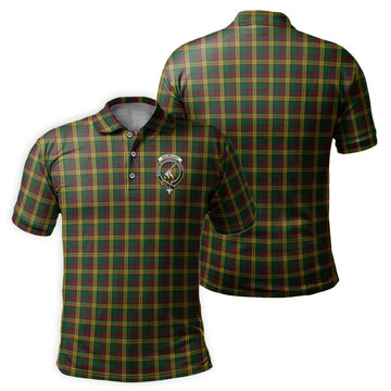 MacMillan (McMillan) Tartan Men's Polo Shirt with Family Crest