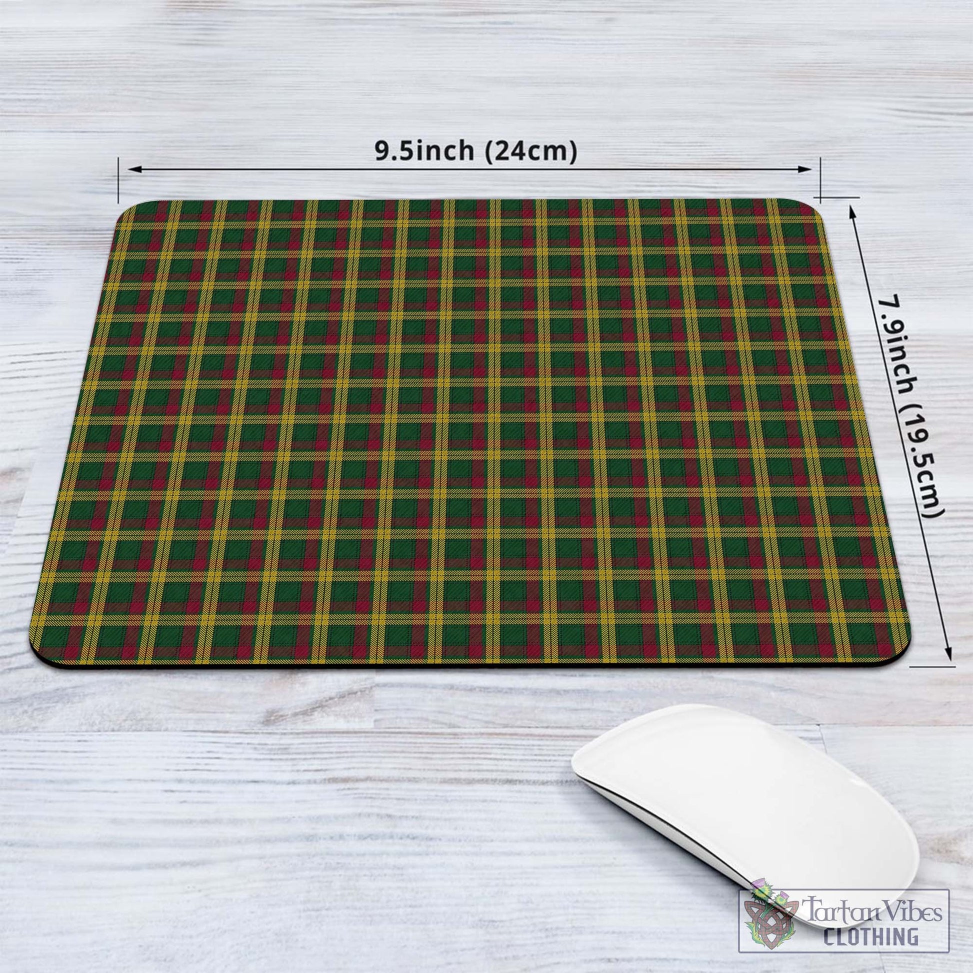 Tartan Vibes Clothing MacMillan Ancient Tartan Mouse Pad