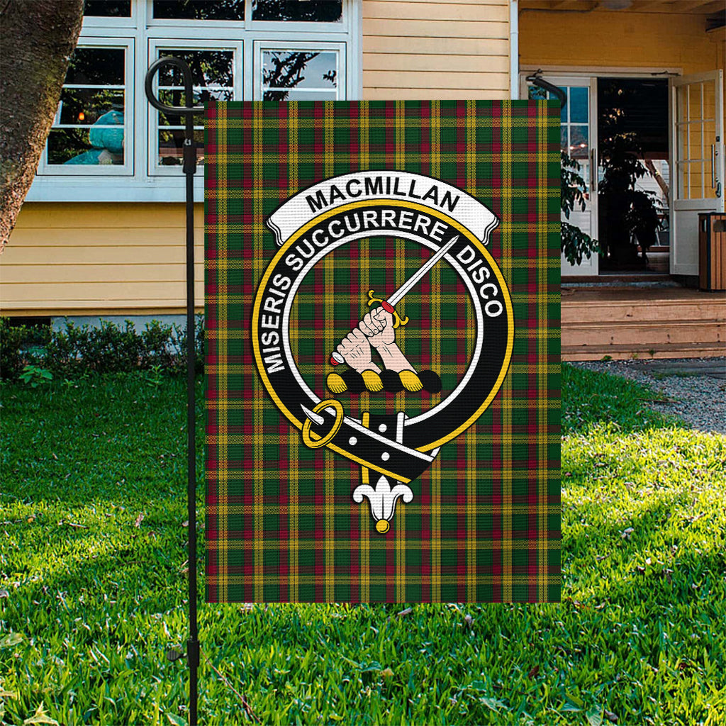 MacMillan (McMillan) Tartan Flag with Family Crest - Tartan Vibes Clothing