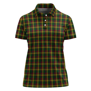 MacMillan (McMillan) Tartan Polo Shirt For Women