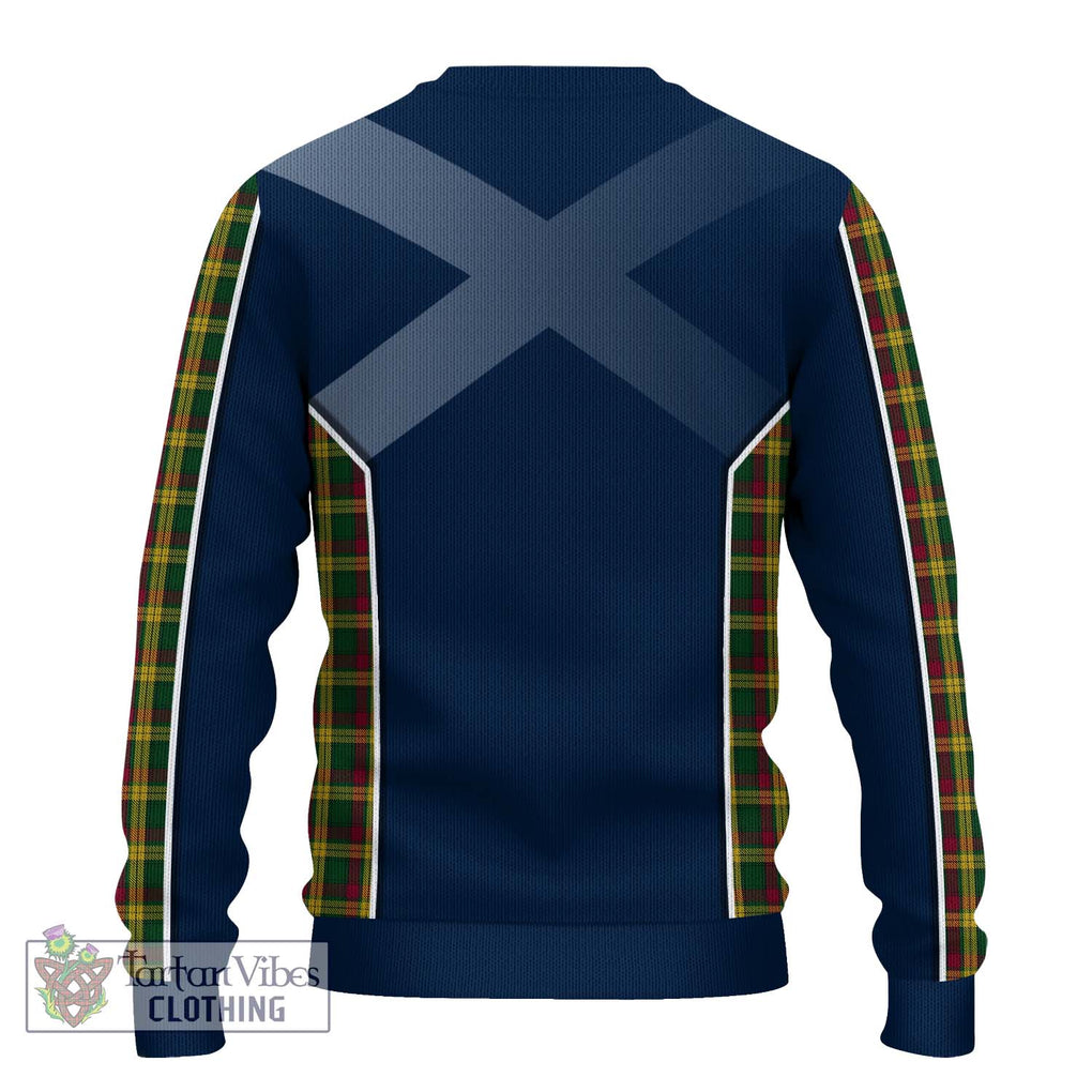 MacMillan (McMillan) Tartan Knitted Sweater with Family Crest and Lion Rampant Vibes Sport Style - Tartan Vibes Clothing