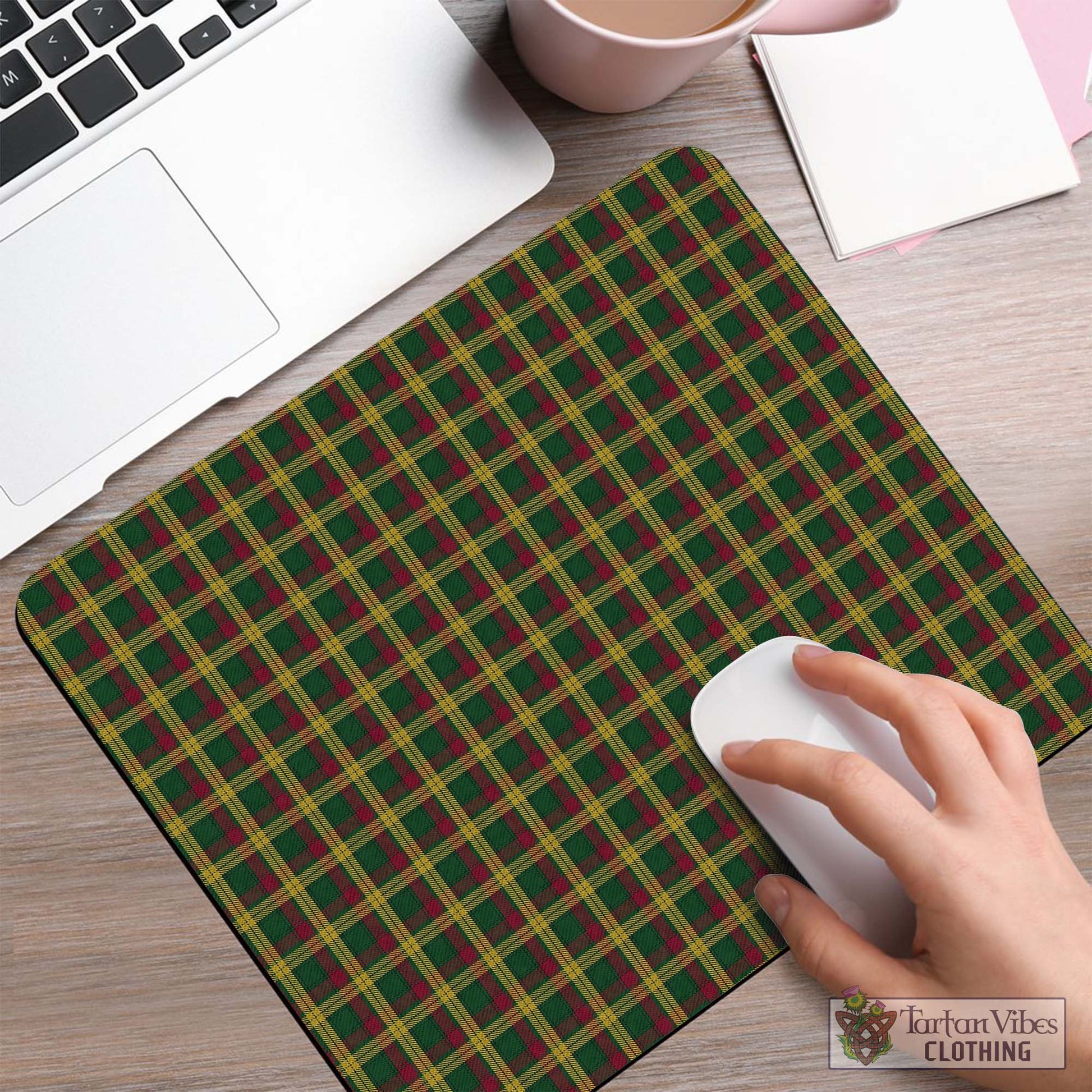 Tartan Vibes Clothing MacMillan Ancient Tartan Mouse Pad