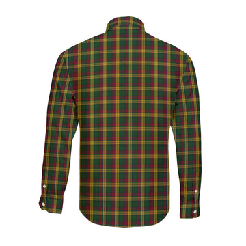 MacMillan (McMillan) Tartan Long Sleeve Button Up Shirt with Family Crest