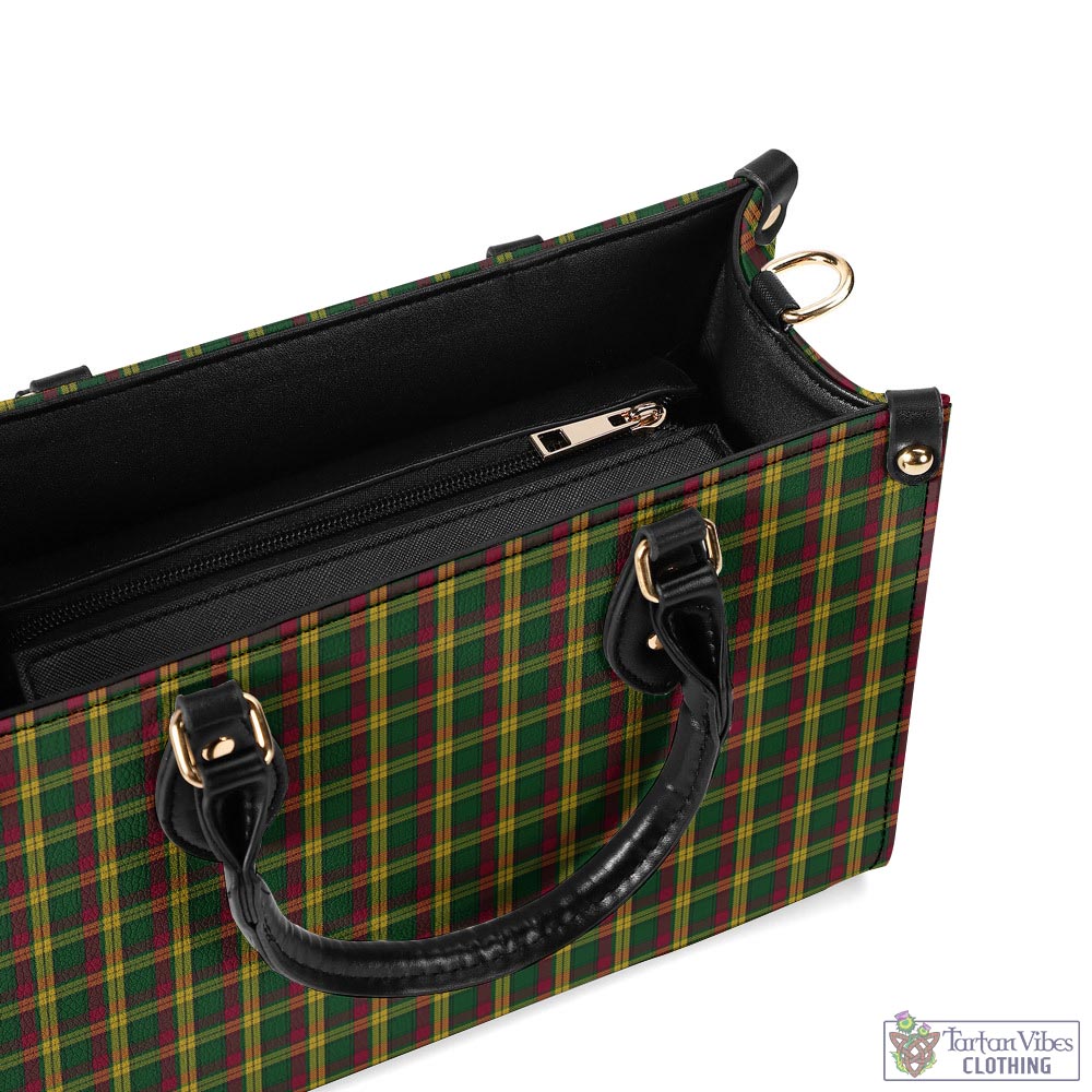 Tartan Vibes Clothing MacMillan Ancient Tartan Luxury Leather Handbags