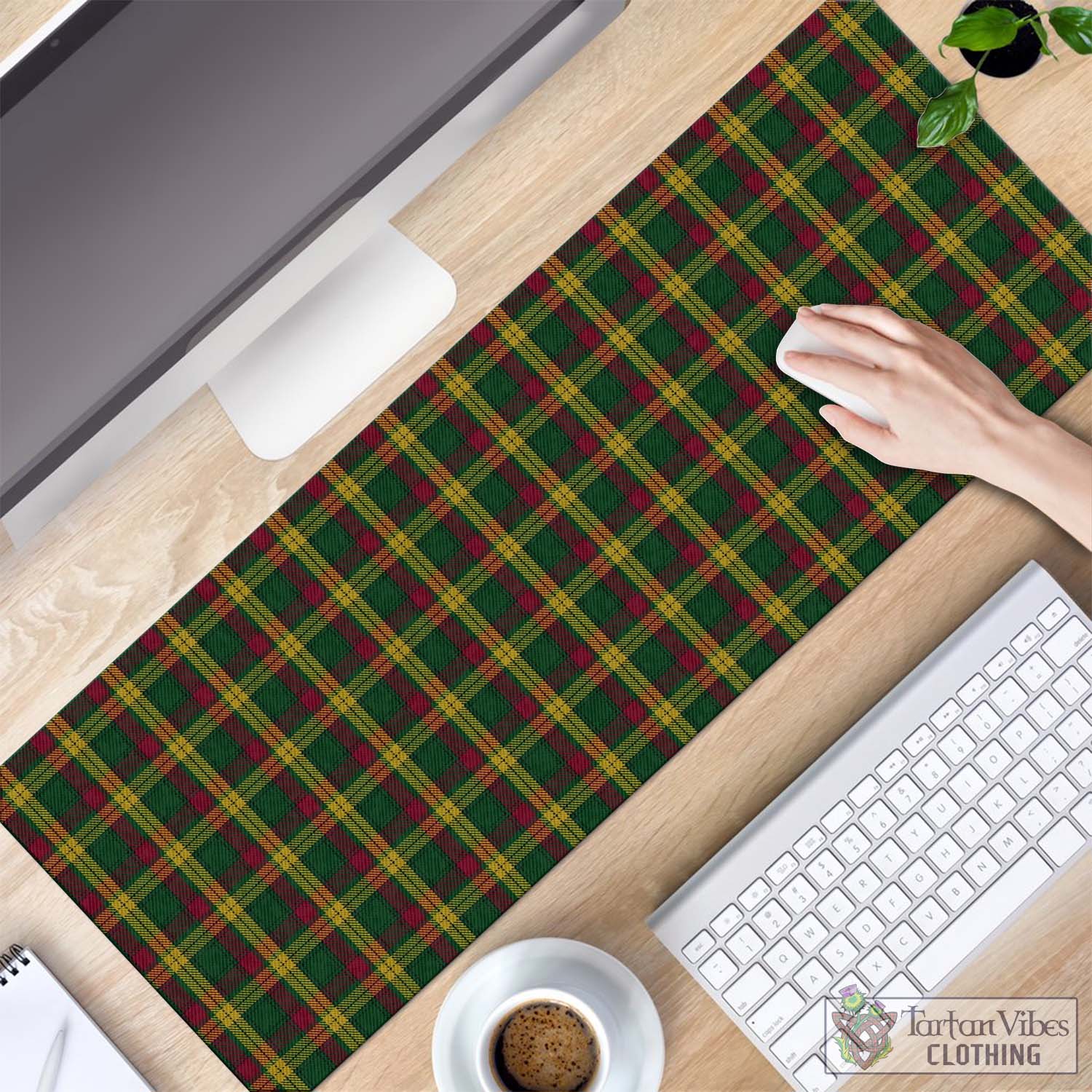 Tartan Vibes Clothing MacMillan Ancient Tartan Mouse Pad