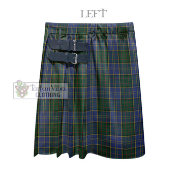 MacMillan Hunting Tartan Men's Pleated Skirt - Fashion Casual Retro Scottish Kilt Style