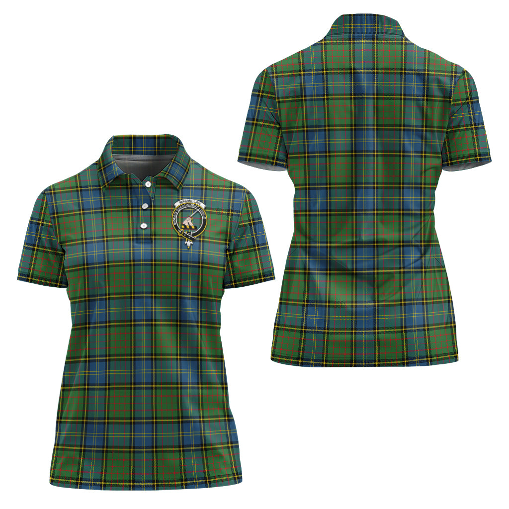 macmillan-hunting-ancient-tartan-polo-shirt-with-family-crest-for-women